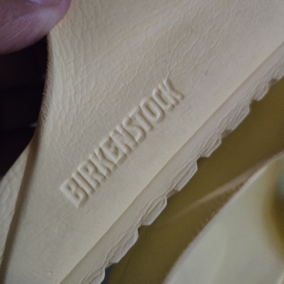 Birkenstock Arizona Essentials Yellow EVA Sandal Size 9 - Picture 11 of 14